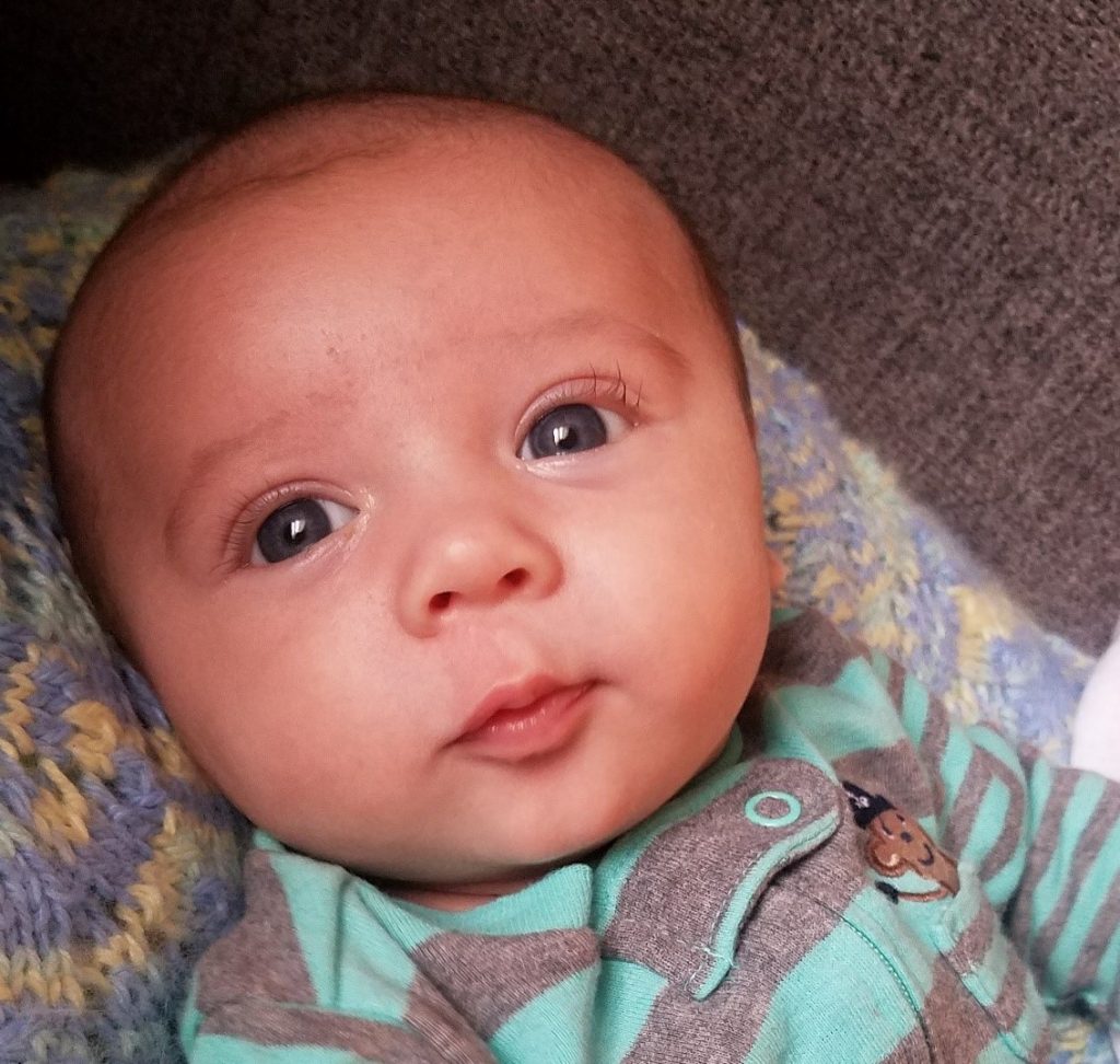 A Conexus team member's baby