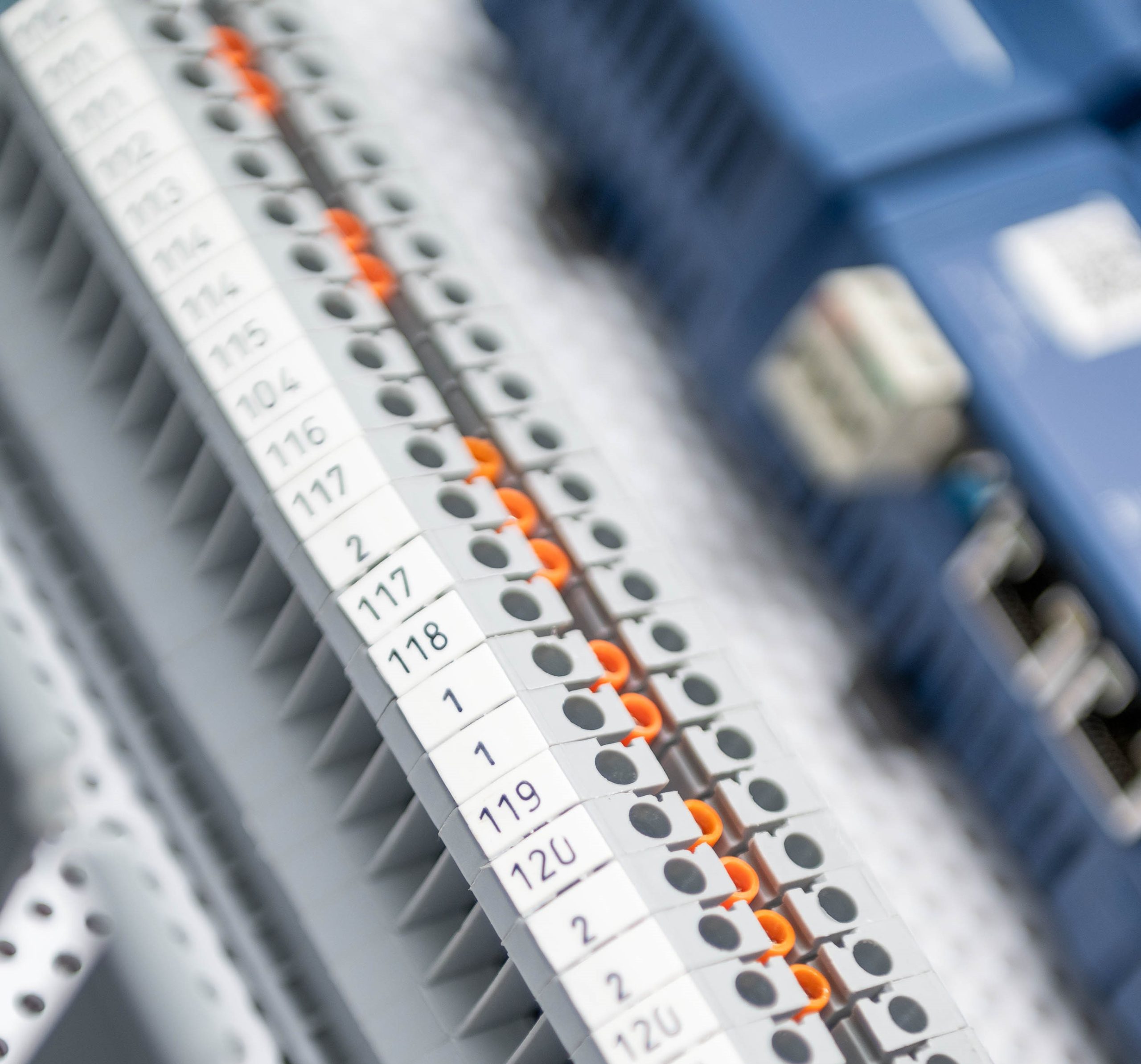A Conexus team member working on a building automation project